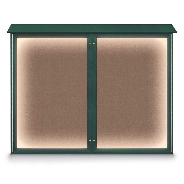 Triple Door Enclosed Indoor Letterboard